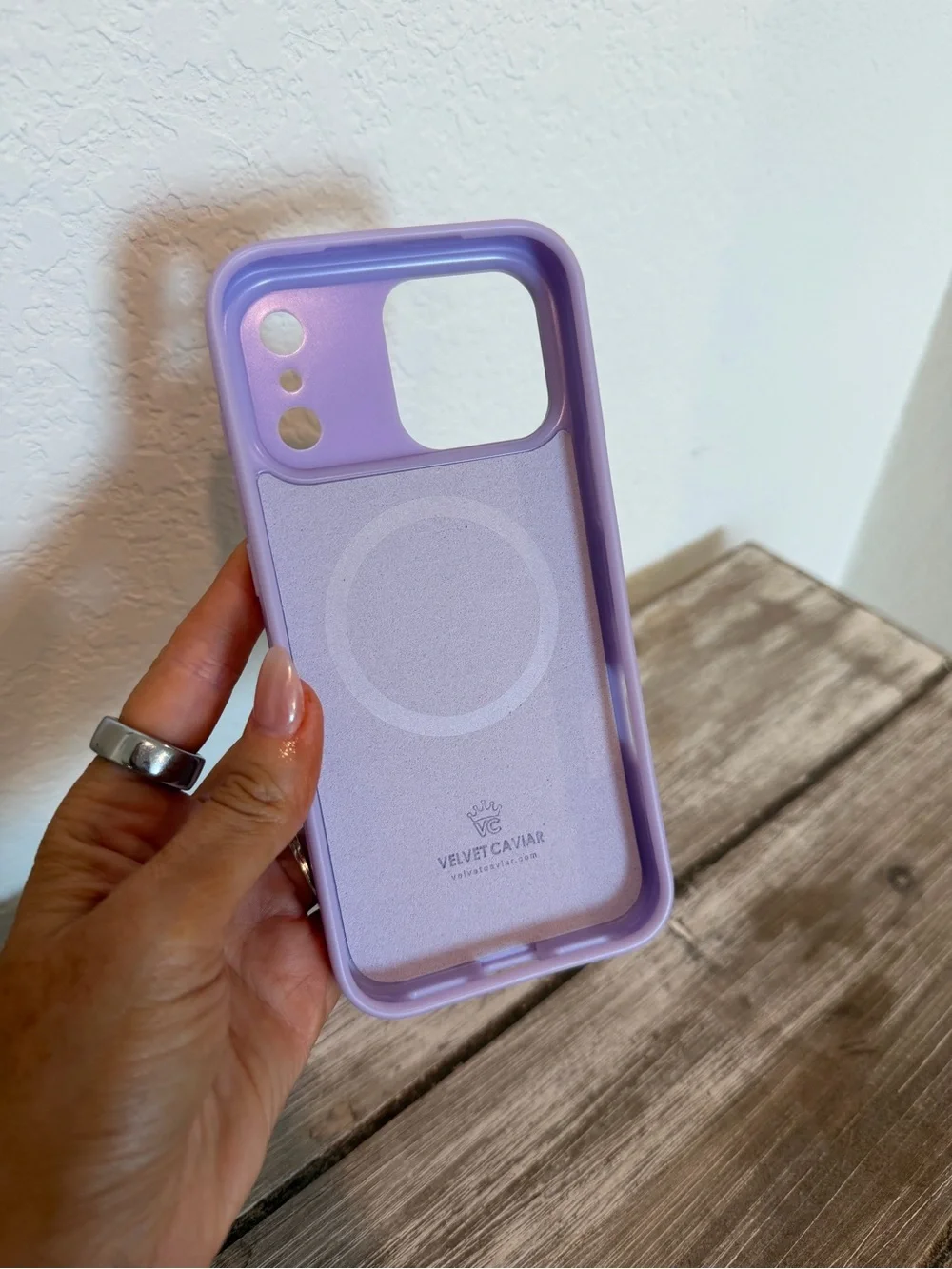 velvet caviar iPhone 17 pro max case - lilac